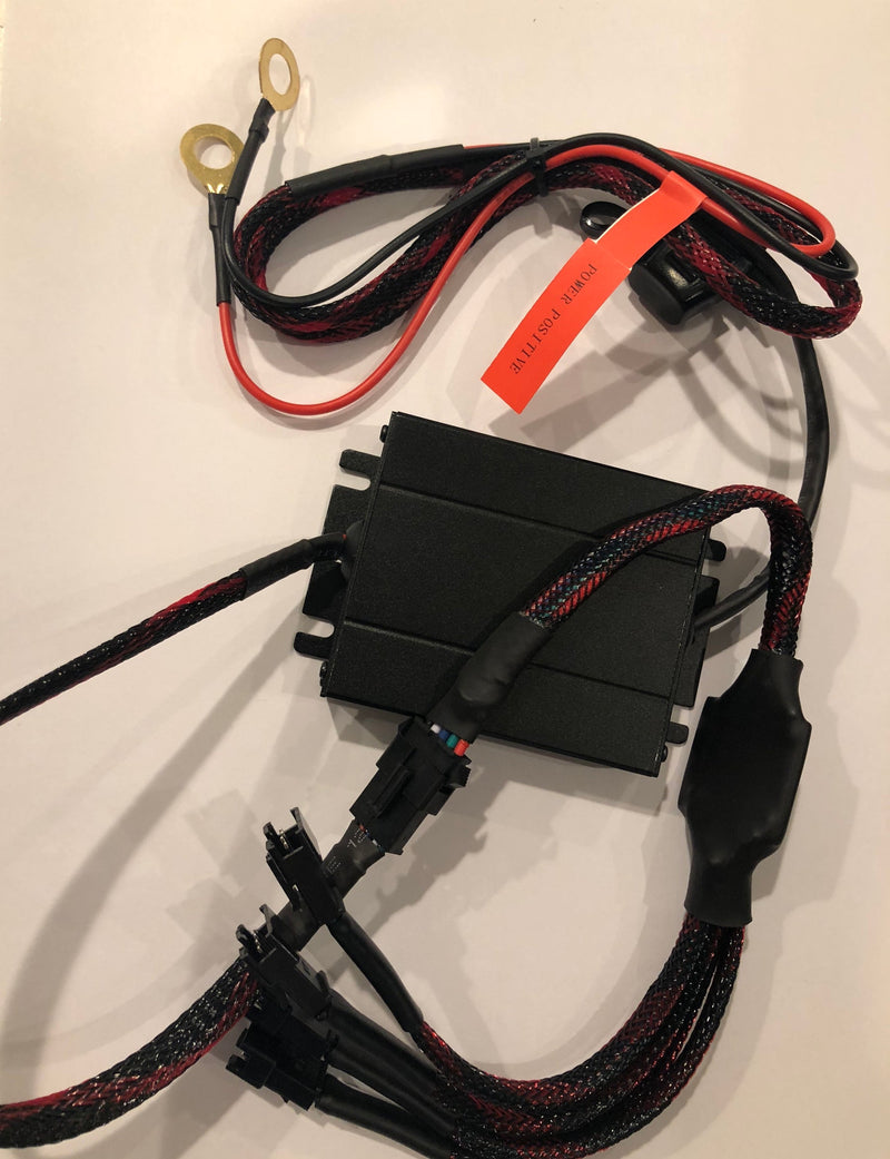 2015-2023 Dodge Challenger RGBW +A LED DRL Replacement Boards LED headlight kit AutoLEDTech Oracle Lighting Trendz Flow Series RGBHaloKits OneUpLighting Morimoto