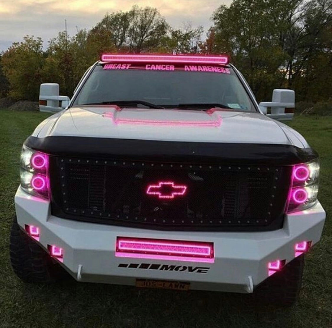 Chevy Bowtie RGBW LED Emblem Logo Badge (RGBW | Flow Series) LED headlight kit AutoLEDTech Oracle Lighting Trendz Flow Series RGBHaloKits OneUpLighting Morimoto