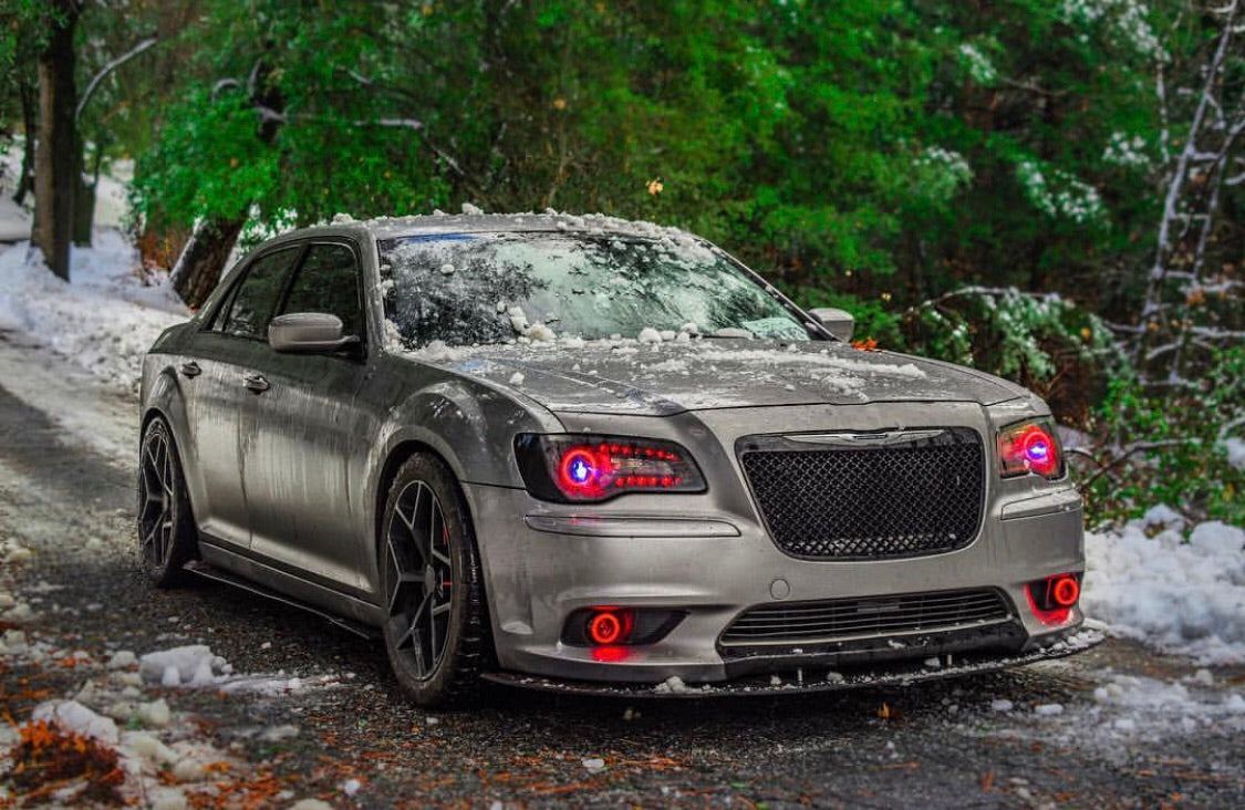 2011-2023 Chrysler 300 C SRT RGBW Color-Chasing LED DRL Boards LED headlight kit AutoLEDTech Oracle Lighting Trendz Flow Series RGBHaloKits OneUpLighting Morimoto