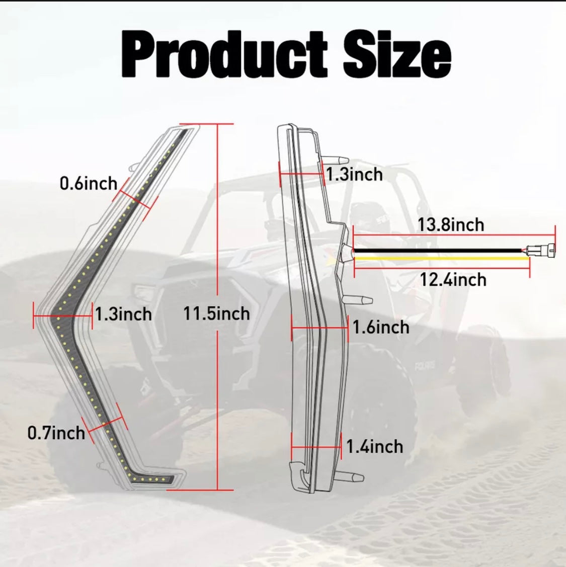 2019-2022 Polaris RZR XP 1000/Turbo/S RGBW Color-Chasing LED Fang Grill DRL Lights LED headlight kit AutoLEDTech Oracle Lighting Trendz Flow Series RGBHaloKits OneUpLighting Morimoto