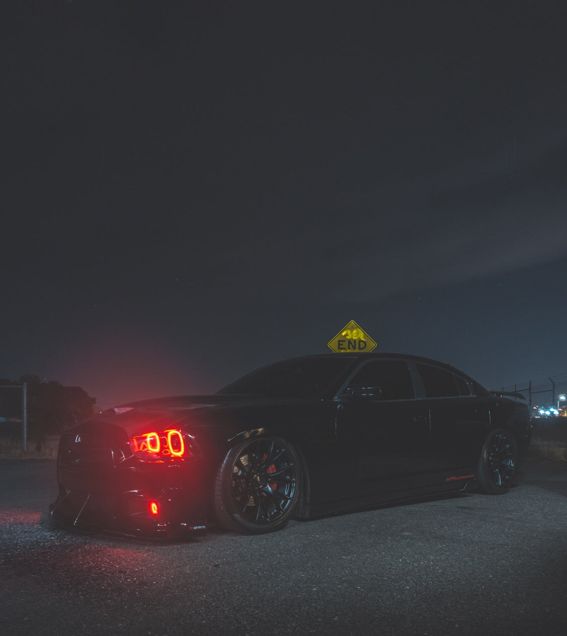 2011-2014 Dodge Charger RGBW Color-Chasing LED Halo Kit LED headlight kit AutoLEDTech Oracle Lighting Trendz Flow Series RGBHaloKits OneUpLighting Morimoto