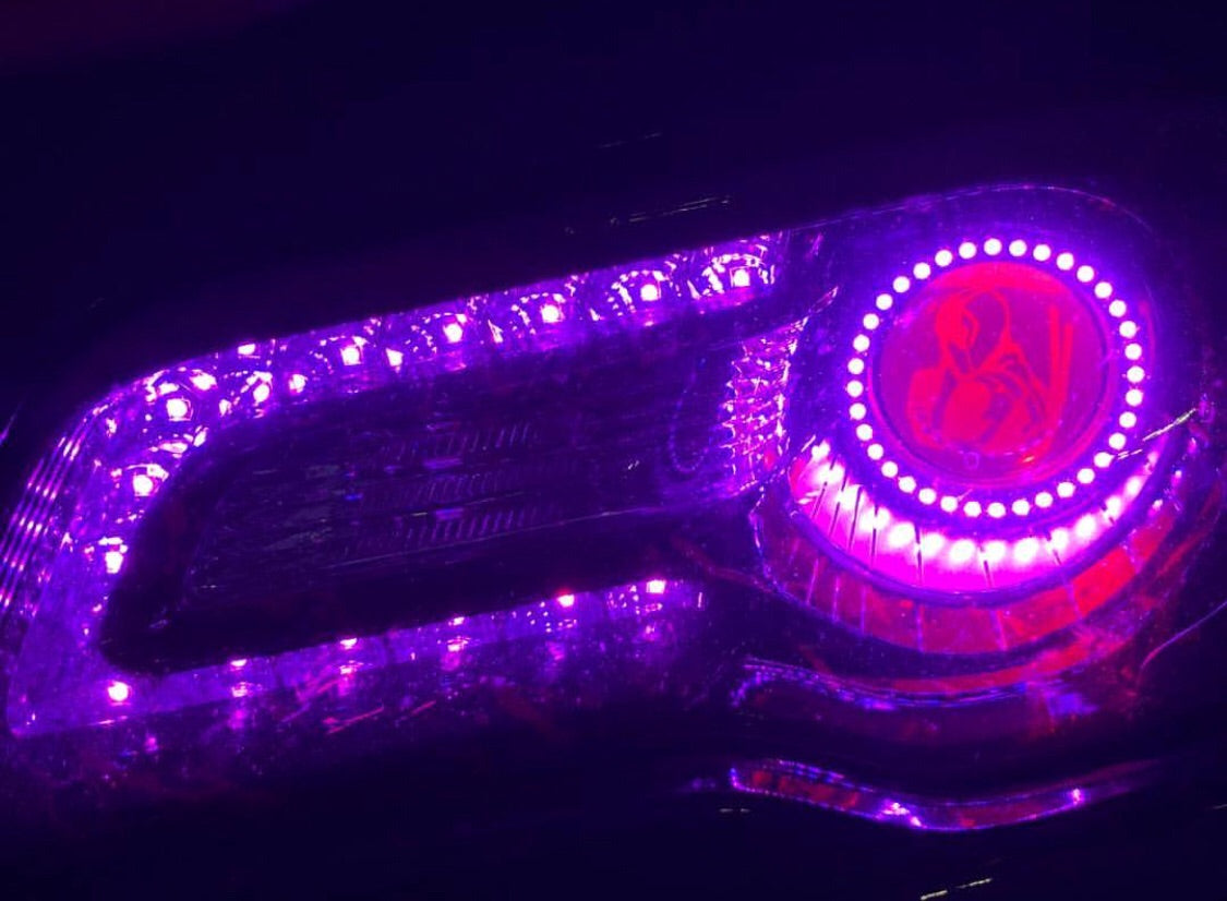 2011-2023 Chrysler 300 C SRT RGBW Color-Chasing LED DRL Boards LED headlight kit AutoLEDTech Oracle Lighting Trendz Flow Series RGBHaloKits OneUpLighting Morimoto