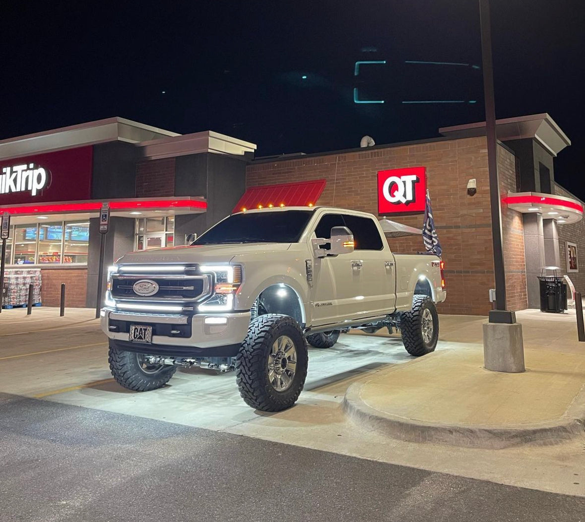 2020-2022 Ford Super Duty F250 LED Grill Accent Lights Bar Kit