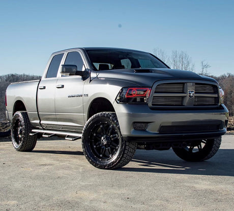 2013-2018 Dodge Ram 1500 2500 RGBW Color-Chasing LED Halo Kit (Projector Outline) LED headlight kit AutoLEDTech Oracle Lighting Trendz Flow Series RGBHaloKits OneUpLighting Morimoto