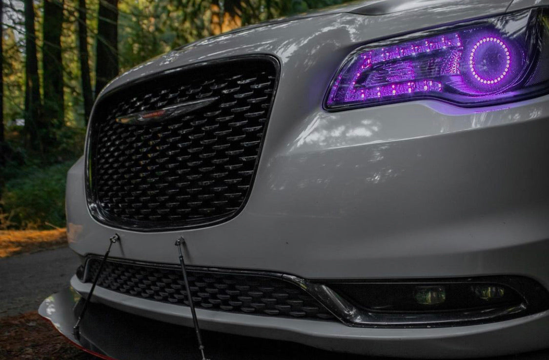 2011-2023 Chrysler 300 C SRT RGBW Color-Chasing LED DRL Boards LED headlight kit AutoLEDTech Oracle Lighting Trendz Flow Series RGBHaloKits OneUpLighting Morimoto