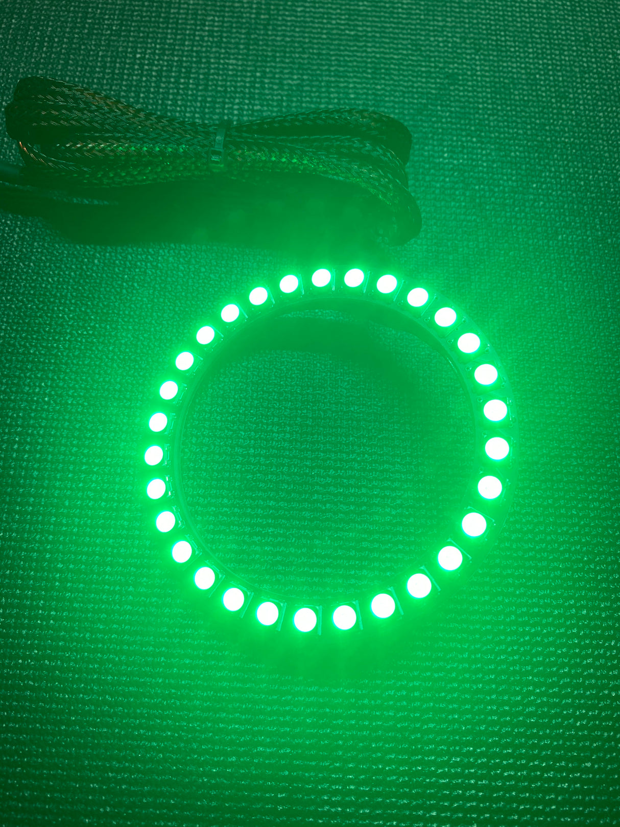 WATERPROOF 55mm-180mm Flow Series RGBW LED Circular Halo Rings Kit LED headlight kit AutoLEDTech Oracle Lighting Trendz Flow Series RGBHaloKits OneUpLighting Morimoto