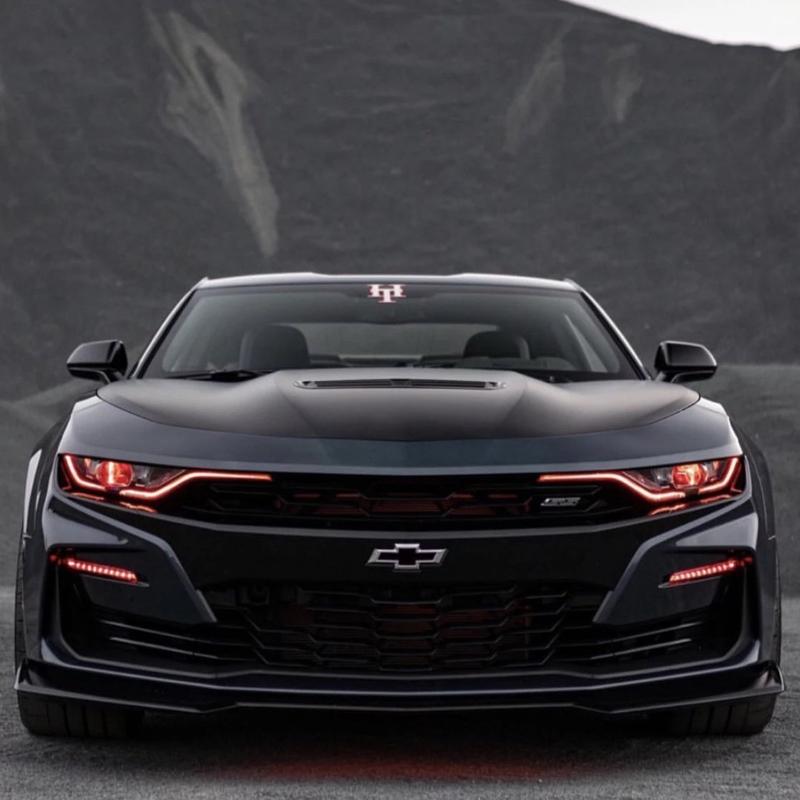 2019-2023 Chevrolet Camaro LT RS SS RGBW LED DRL Prebuilt Headlights & Fog Lights (Color-Changing) LED headlight kit AutoLEDTech Oracle Lighting Trendz Flow Series RGBHaloKits OneUpLighting Morimoto
