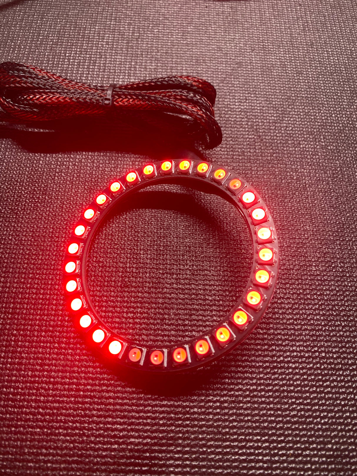 WATERPROOF 55mm-180mm Flow Series RGBW LED Circular Halo Rings Kit LED headlight kit AutoLEDTech Oracle Lighting Trendz Flow Series RGBHaloKits OneUpLighting Morimoto