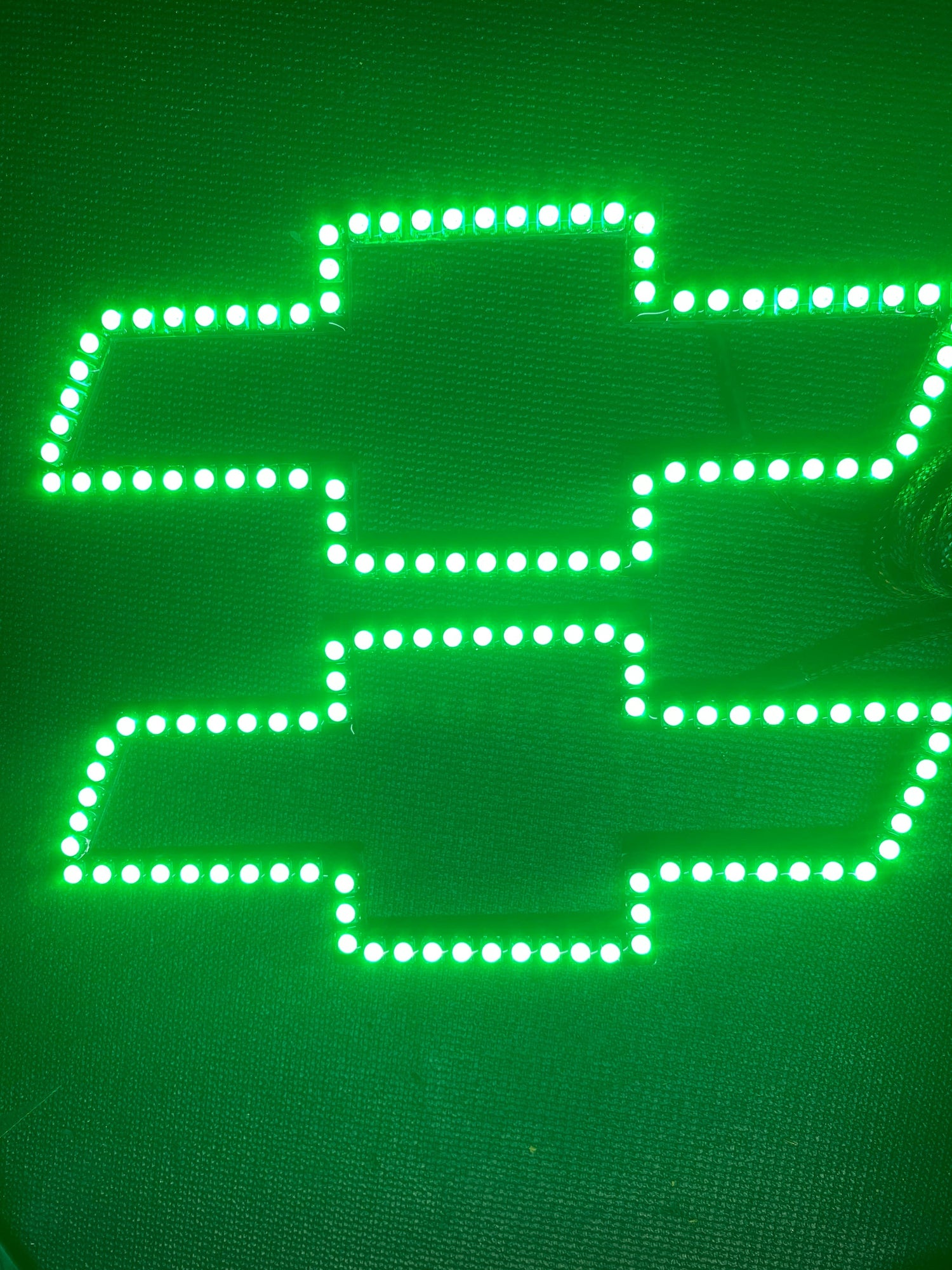 Chevy Bowtie RGBW LED Emblem Logo Badge (RGBW | Flow Series) LED headlight kit AutoLEDTech Oracle Lighting Trendz Flow Series RGBHaloKits OneUpLighting Morimoto
