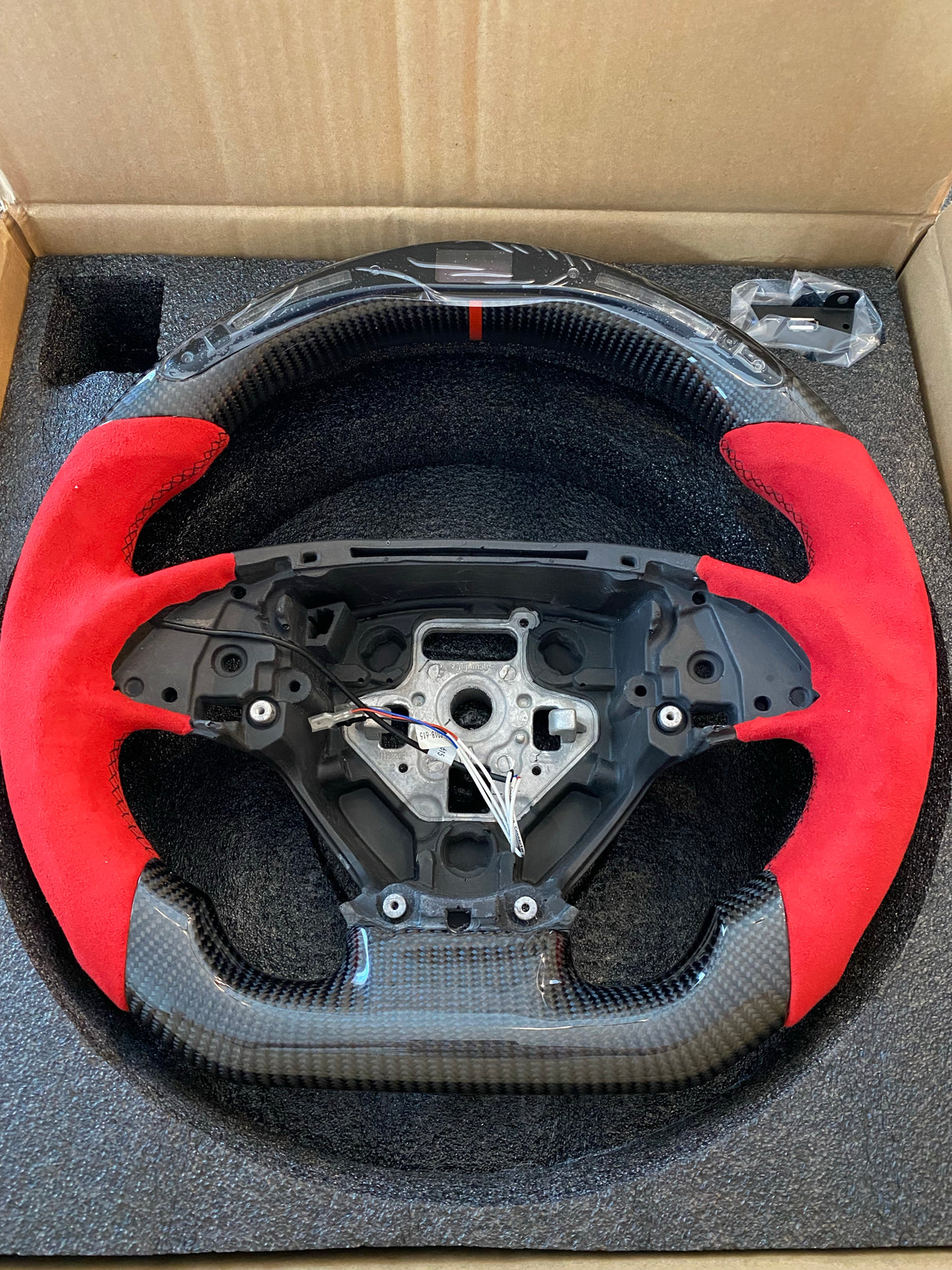 2014-2019 Chevrolet C7 Corvette Custom Carbon Fiber Steering Wheel w/ LED RPM Display LED headlight kit AutoLEDTech Oracle Lighting Trendz Flow Series RGBHaloKits OneUpLighting Morimoto