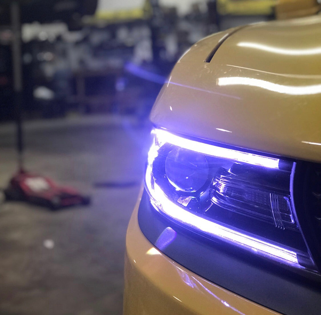 2015-2023 Dodge Charger RGBW +A LED DRL Replacement Boards LED headlight kit AutoLEDTech Oracle Lighting Trendz Flow Series RGBHaloKits OneUpLighting Morimoto