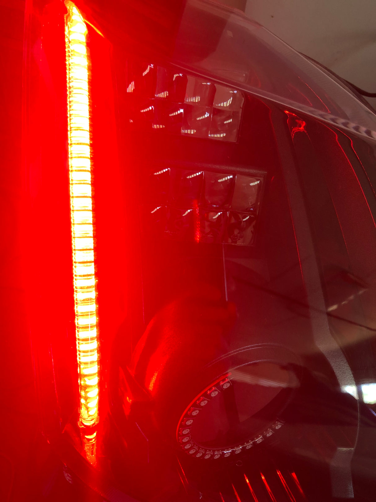 2008-2015 Cadillac CTS CTS-V RGBW Color-Chasing LED Halo DRL Kit LED headlight kit AutoLEDTech Oracle Lighting Trendz Flow Series RGBHaloKits OneUpLighting Morimoto