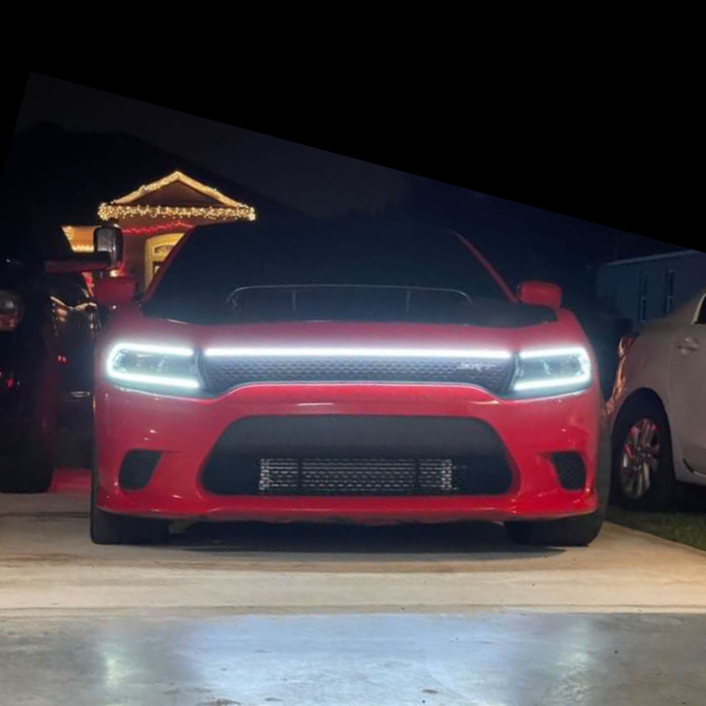 20152023+ Dodge Charger LED Grill Accent Lights Bar Kit