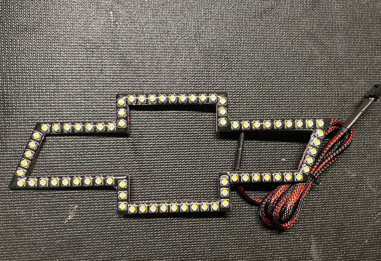Chevy Bowtie RGBW LED Emblem Logo Badge (RGBW | Flow Series) LED headlight kit AutoLEDTech Oracle Lighting Trendz Flow Series RGBHaloKits OneUpLighting Morimoto