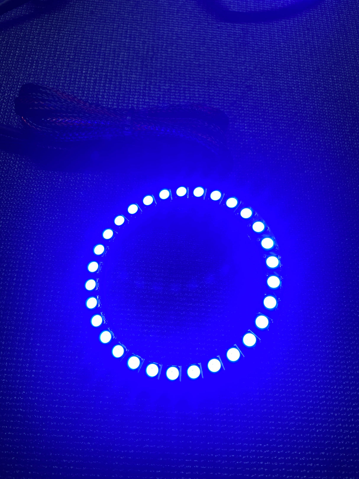 WATERPROOF 55mm-180mm Flow Series RGBW LED Circular Halo Rings Kit LED headlight kit AutoLEDTech Oracle Lighting Trendz Flow Series RGBHaloKits OneUpLighting Morimoto