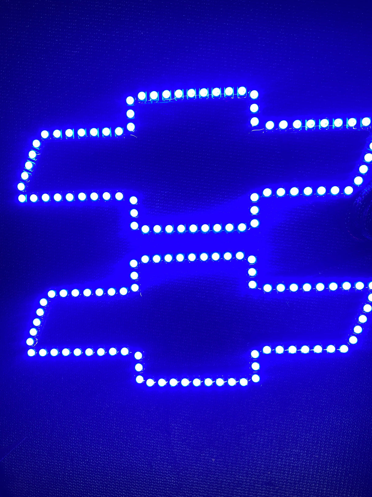 Chevy Bowtie RGBW LED Emblem Logo Badge (RGBW | Flow Series) LED headlight kit AutoLEDTech Oracle Lighting Trendz Flow Series RGBHaloKits OneUpLighting Morimoto