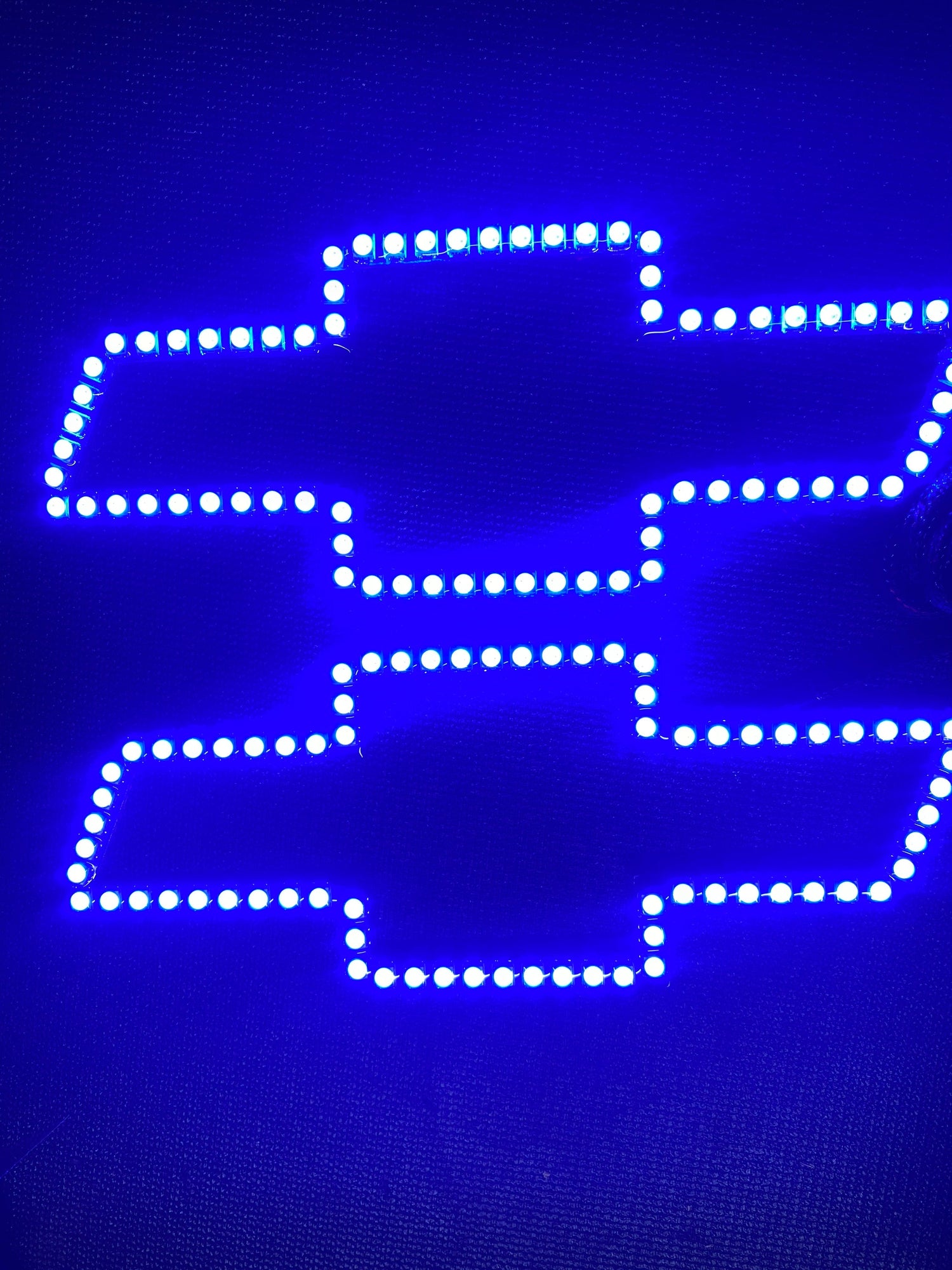 Chevy Bowtie RGBW LED Emblem Logo Badge (RGBW | Flow Series) LED headlight kit AutoLEDTech Oracle Lighting Trendz Flow Series RGBHaloKits OneUpLighting Morimoto