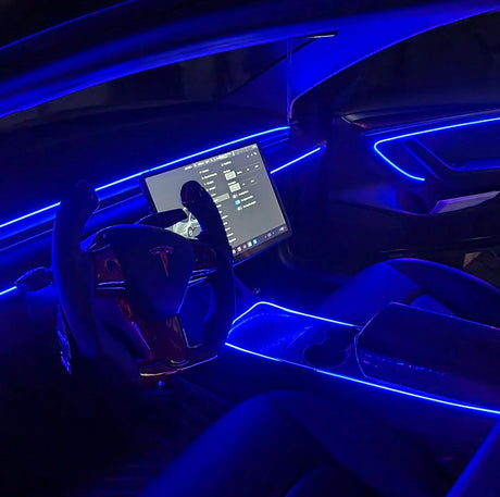Flow Series LED Interior Dash Trim Ambient Lighting + Footwell Lighting Kit LED headlight kit AutoLEDTech Oracle Lighting Trendz Flow Series RGBHaloKits OneUpLighting Morimoto