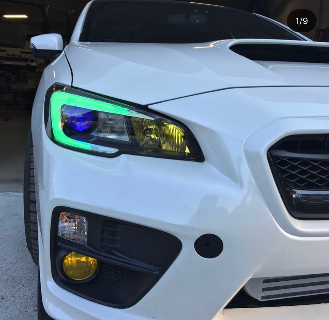 2018-2021 Subaru Impreza WRX STI RGBW Color-Chasing C-Bar LED DRL Board Halo Kit LED headlight kit AutoLEDTech Oracle Lighting Trendz Flow Series RGBHaloKits OneUpLighting Morimoto