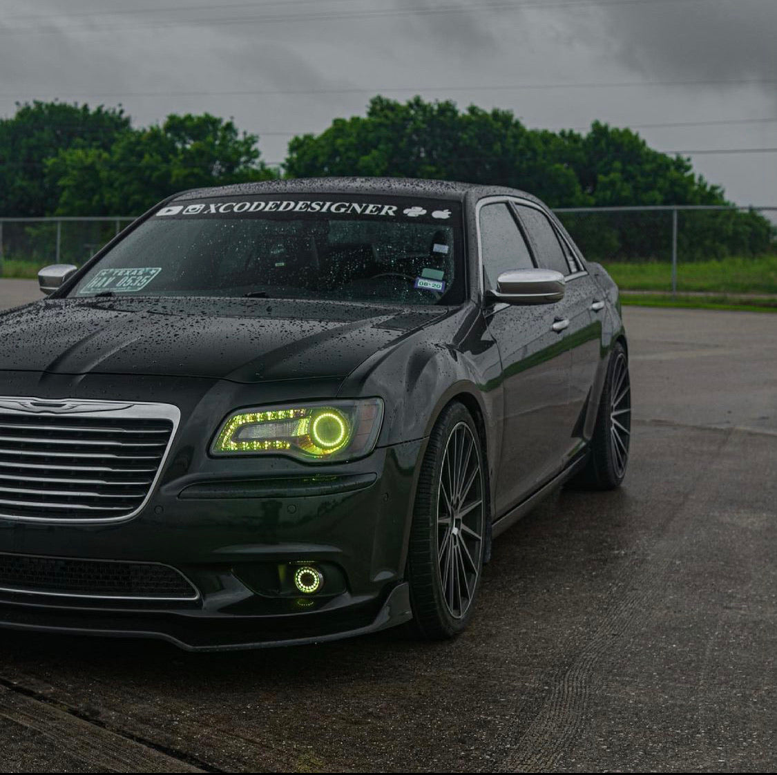 2011-2023 Chrysler 300 C SRT RGBW Color-Chasing LED DRL Boards LED headlight kit AutoLEDTech Oracle Lighting Trendz Flow Series RGBHaloKits OneUpLighting Morimoto