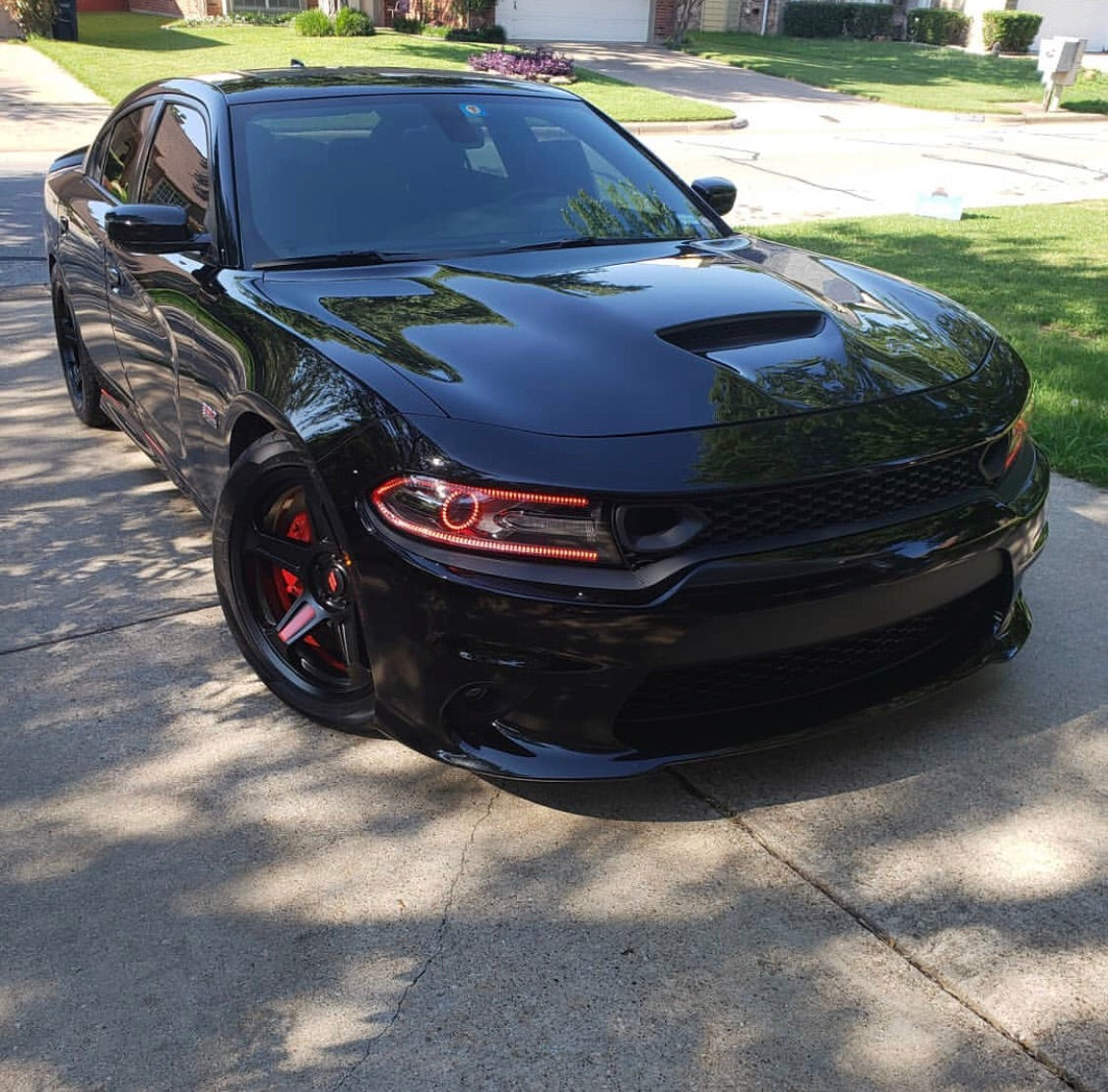 2015-2023 Dodge Charger RGBW +A LED DRL Replacement Boards LED headlight kit AutoLEDTech Oracle Lighting Trendz Flow Series RGBHaloKits OneUpLighting Morimoto