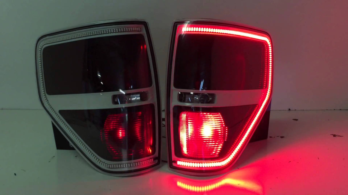 2009-2014 Ford F-150 & Raptor Switchback LED Tail Light Strips LED headlight kit AutoLEDTech Oracle Lighting Trendz Flow Series RGBHaloKits OneUpLighting Morimoto