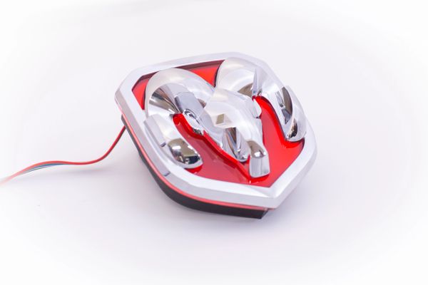 2013-2019 Ram Head LED Badge Emblem Logos (RGBW/White) LED headlight kit AutoLEDTech Oracle Lighting Trendz Flow Series RGBHaloKits OneUpLighting Morimoto