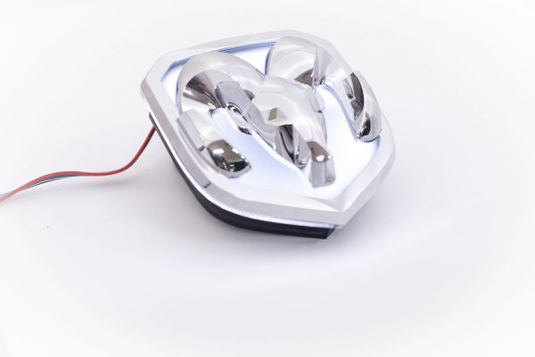 2013-2019 Ram Head LED Badge Emblem Logos (RGBW/White) LED headlight kit AutoLEDTech Oracle Lighting Trendz Flow Series RGBHaloKits OneUpLighting Morimoto