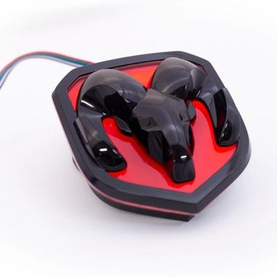 2013-2019 Ram Head LED Badge Emblem Logos (RGBW/White) LED headlight kit AutoLEDTech Oracle Lighting Trendz Flow Series RGBHaloKits OneUpLighting Morimoto