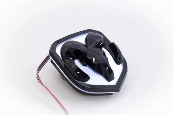 2013-2019 Ram Head LED Badge Emblem Logos (RGBW/White) LED headlight kit AutoLEDTech Oracle Lighting Trendz Flow Series RGBHaloKits OneUpLighting Morimoto