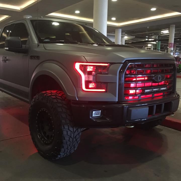 2016-2020 Ford Raptor RGBW +A LED DRL Boards LED headlight kit AutoLEDTech Oracle Lighting Trendz Flow Series RGBHaloKits OneUpLighting Morimoto