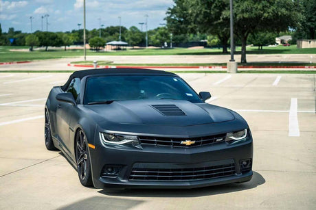 2014-2015 Chevrolet Camaro LED DRL Projector Headlights - 2016+ Style Design LED headlight kit AutoLEDTech Oracle Lighting Trendz Flow Series RGBHaloKits OneUpLighting Morimoto