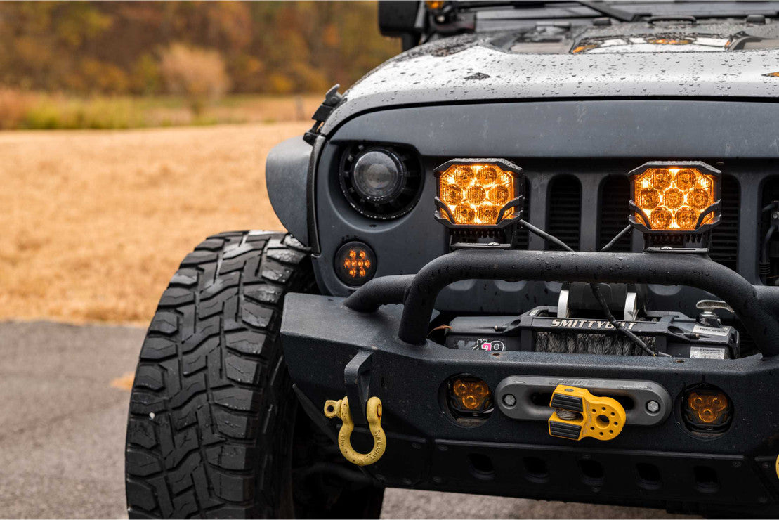 Universal Surface Mount BigBanger XL LED Light Pod LED headlight kit AutoLEDTech Oracle Lighting Trendz Flow Series RGBHaloKits OneUpLighting Morimoto