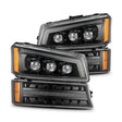 2003-2006 Chevrolet Silverado NOVA-Series LED Projector Headlights - AutoLEDTech.com