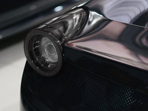 10-15 Ferrari 458 NOVA-Series Prismatic LED Tail Lights Smoke - AutoLEDTech.com