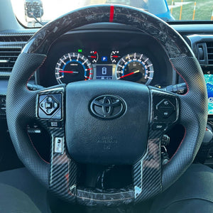 2010-2024 Toyota Tacoma 4Runner Tundra Custom Carbon Fiber Steering Wheel