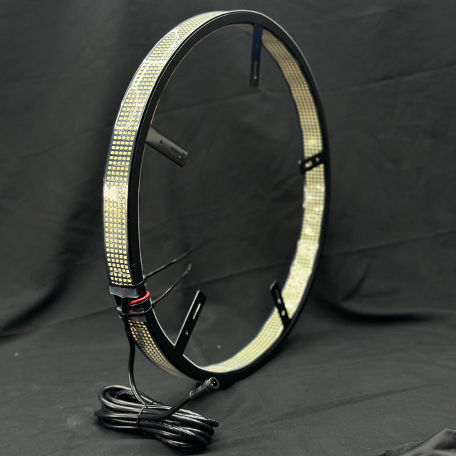 10 Row Pure White Extreme LED Wheel Ring Lights Kit - AutoLEDTech.com
