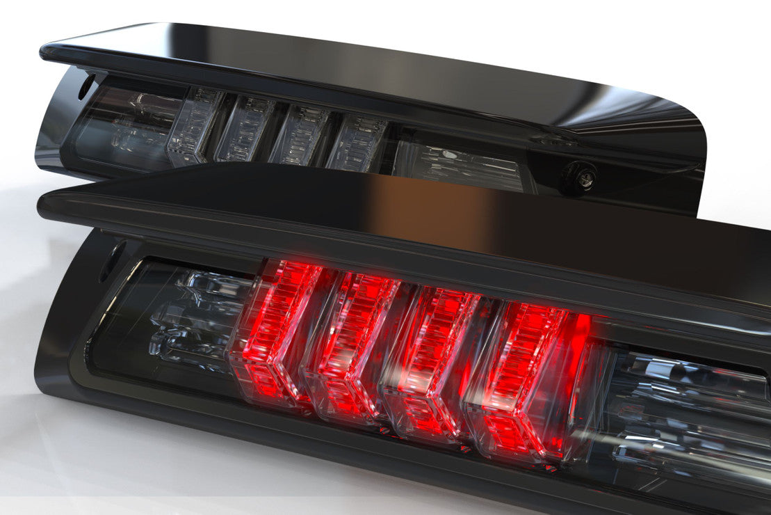 2014-2019 Chevrolet Silverado Red or Smoked LED Tail Lights - Fits all models