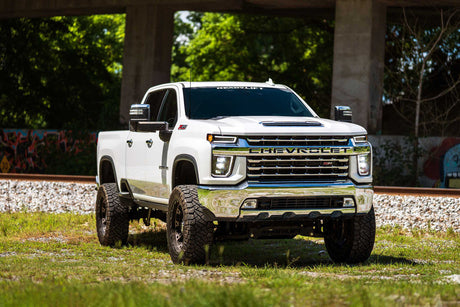 2020-2023+ Chevrolet Silverado 2500 3500 HD LED DRL Projector Replacement Headlights LED headlight kit AutoLEDTech Oracle Lighting Trendz Flow Series RGBHaloKits OneUpLighting Morimoto