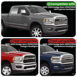 2019-2024 Ram HD DRL/Parking/Turn Headlight Power Harness