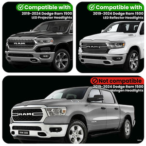 2019-2026+ Ram 1500/TRX DRL/Parking/Turn Headlight Power Harness