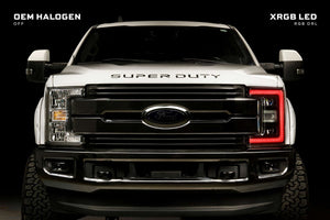 2017-2019 Ford Super Duty XRGB LED DRL Headlights