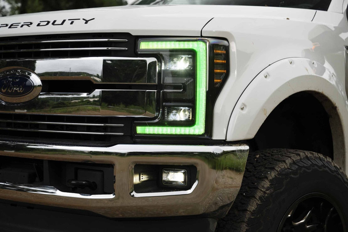 2017-2019 Ford Super Duty XRGB LED DRL Headlights