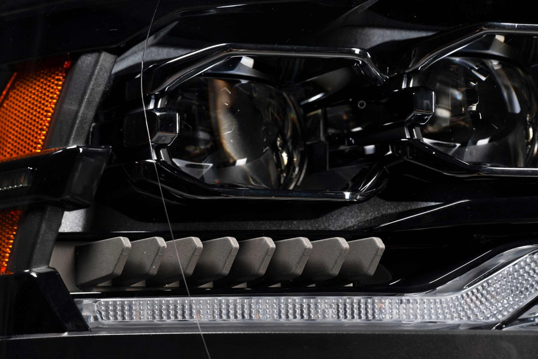 2009-2018 Dodge Ram XB EVO Hybrid LED DRL Projector Headlights