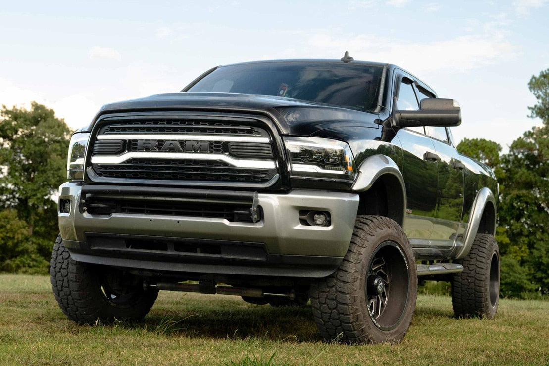 2009-2018 Dodge Ram XB EVO Hybrid LED DRL Projector Headlights