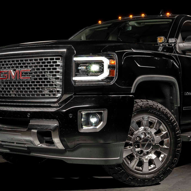 15-19 GMC Sierra 2500HD Morimoto XB Evo Hybrid LED Headlights - AutoLEDTech.com
