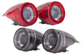 2005-2010 Ferrari F430 & Enzo Red or Smoked LED Tail Light Assemblies - Plug & Play