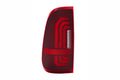 1999-2016 Ford F250 F350 Super Duty Red/Smoked Full LED Tail Lights - Fits all models