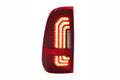 1999-2016 Ford F250 F350 Super Duty Red/Smoked Full LED Tail Lights - Fits all models