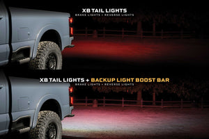 2023-2026+ Ford Super Duty F250 Red Smoked LED Tail Lights